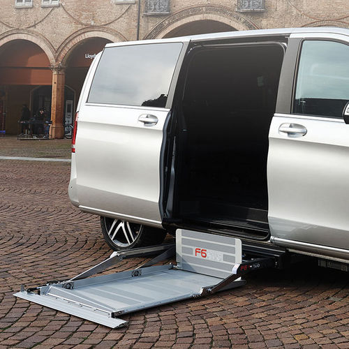 Plateforme élévatrice pour fauteuil roulant - F6 MULTILINK EVO – SIDE ENTRY - AUTOLIFT Srl - montée sur véhicule / à usage professionnel / d'extérieur