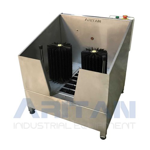 Station de nettoyage pour bottes - ART07 - ARITAN ENDÜSTRİYEL HİJYEN EKİPMANLARI SA - à hauteur variable / en acier inoxydable / automatisée