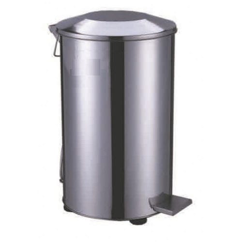 Poubelle en acier inoxydable poli - P000000133 - ARITAN ENDÜSTRİYEL HİJYEN EKİPMANLARI SA - à roulettes / avec couvercle / à pédale
