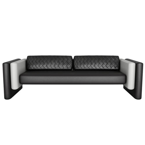 Canapé contemporain - LISOLA - Hommés Studio - d'extérieur / en cuir / avec accoudoirs