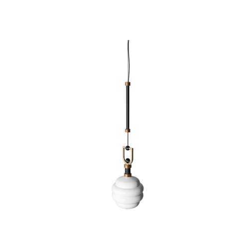 Suspension - LUMINOUS - Hommés Studio - en acier inoxydable poli / en verre soufflé / contemporaine