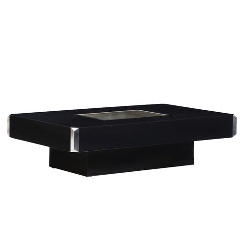 Table basse contemporaine - WILLY RIZZO - Hommés Studio - en stratifié / avec piètement en stratifié / rectangulaire