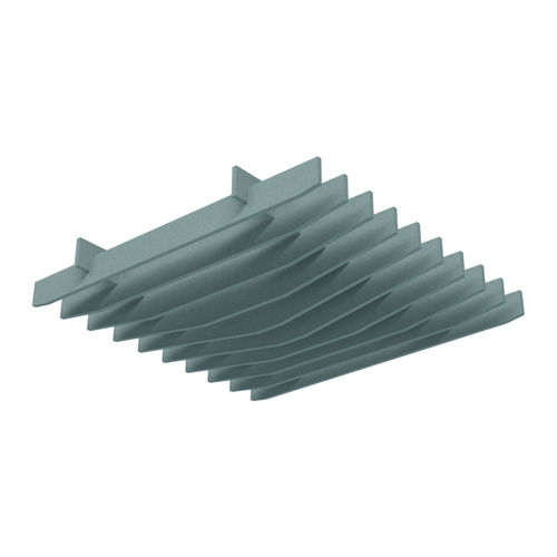 Baffle acoustique en PET - PEAK - Impact Acoustic - suspendu / rectangulaire / décoratif
