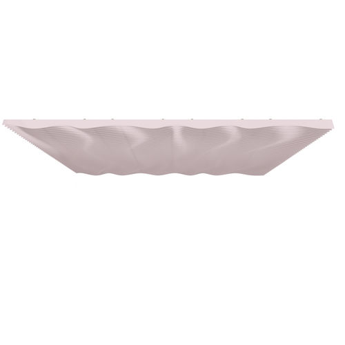 Baffle acoustique en PET - WAVE MORPH BESPOKE - Impact Acoustic - de plafond / rectangulaire / décoratif