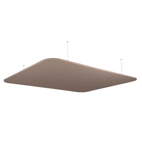 Panneau acoustique pour plafond - 711.24.12.000.00 - Impact Acoustic - en PET / rectangulaire / aspect tissu