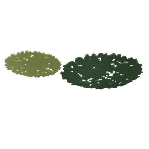 Panneau acoustique pour plafond - FOREST - Impact Acoustic - en PET / aspect bois / gris
