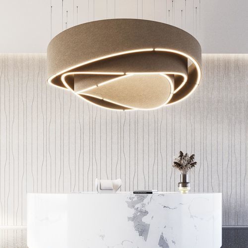Panneau acoustique pour plafond - LIBRA - Impact Acoustic - pour plafond / en PET / en feutre
