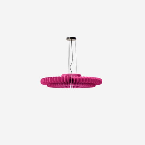 Lampe suspendue - HELIA - Impact Acoustic - en opale / en feutre / contemporaine