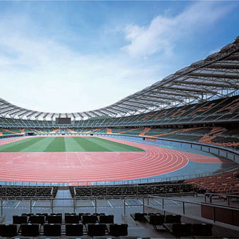 Membrane architecturale en tissu - FGT-800(SHIZUOKA ECOPA STADIUM） - Chukoh Chemical Industries,Ltd. - en fibre de verre / en fluoropolymère / en PTFE