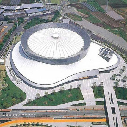 Membrane architecturale en tissu - FGT-600（PARK DOME KUMAMOTO） - Chukoh Chemical Industries,Ltd. - en fibre de verre / en fluoropolymère / en PTFE