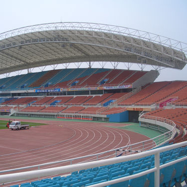 Membrane architecturale en tissu - FGT-800(ANSAN stadium) - Chukoh Chemical Industries,Ltd. - en fluoropolymère / en PTFE / en tissu de verre enduit PTFE