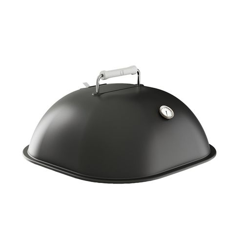 Dôme de cuisson avec thermomètre - MARCEL - ALUVY - coloré / en inox