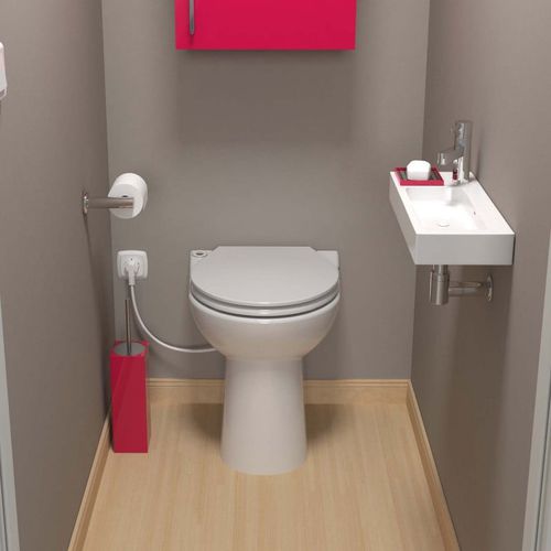 WC à poser - Sanicompact 43 - SFA Group - en céramique / résidentiel / professionnel