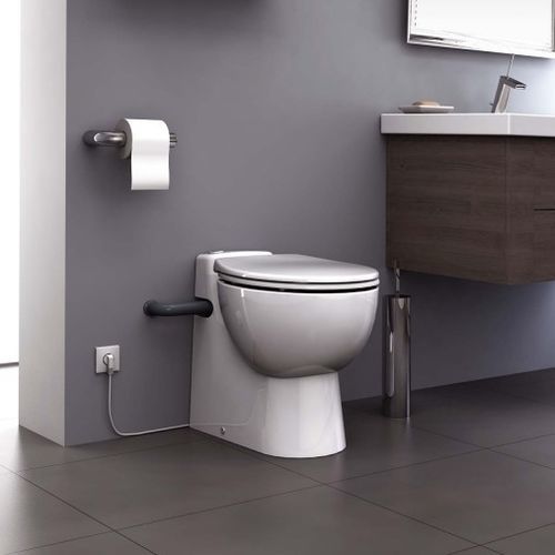 WC à poser - Sanicompact Pro - SFA Group - en céramique / résidentiel / ovale