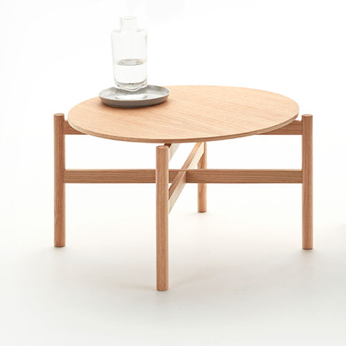 Table d'appoint contemporaine - Bud - Perobell s.l. - en chêne / en hêtre / en noyer américain