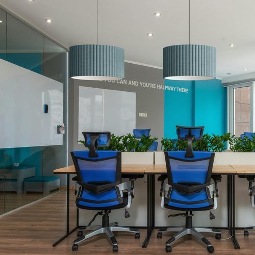 Panneau acoustique pour plafond - GLOW - The Acoustics Company SAS - en PET / géométrique / aspect tissu