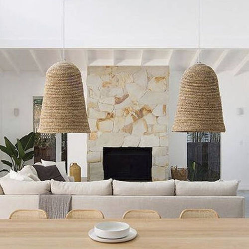 Suspension - BIG SUR RAFFIA - My Bali Living - en bois / contemporaine / résidentielle