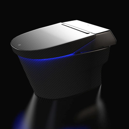 WC à poser - TOTO NEOREST - ALVARAE Design Studio - résidentiel / ovale / avec éclairage à LED intégré