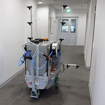 Pulvérisateur pour surfaces - SPRAYSTRIKER™ M-SERIES - HillTip - à roulettes