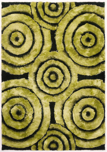 Tapis contemporain - BUBBLES - Cutcut - à rayures / en polyester / rectangulaire