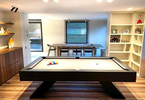 Table de billard contemporaine - Ki - cirillobiliardi snc - résidentielle / professionnelle / en bois massif