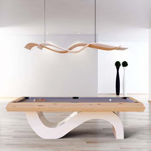 Table de billard design original - Picas - cirillobiliardi snc - résidentielle / professionnelle / en bois massif