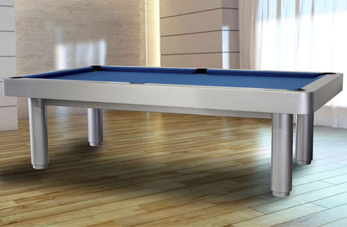 Table de billard contemporaine - Berna - cirillobiliardi snc - résidentielle / en bois massif / en métal chromé