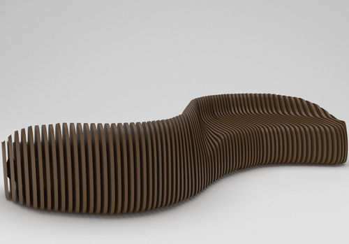 Banc design original - Athena - MyWoodream - en bois / en contreplaqué / en bouleau