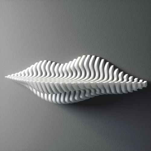 Sculpture en bois - Stelly - MyWoodream - murale / blanche / contemporaine
