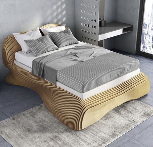 Lit double - Atro - MyWoodream - contemporain / en bois