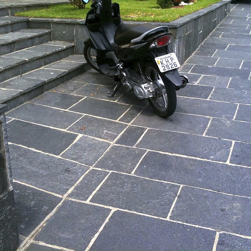 Pavage en porphyre - HAND CUT  - BRAZILIAN STONES - d'extérieur / d'intérieur / de terrasse