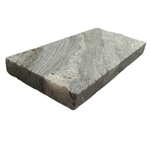 Pavage en pierre naturelle - CARBONE SCHIST TUMBLED  - BRAZILIAN STONES - d'extérieur / texturé / aspect traditionnel