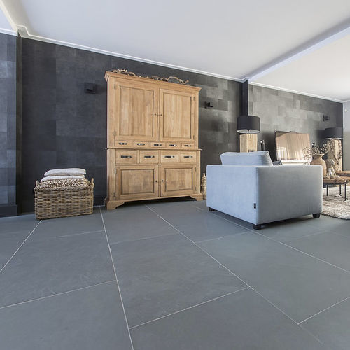 Carrelage en ardoise - SAWN EDGES - BRAZILIAN STONES - finition naturelle / lisse / d'intérieur