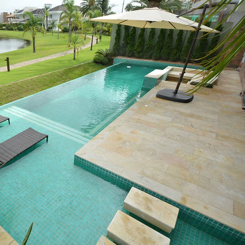 Carrelage en quartzite - SAO TOME - BRAZILIAN STONES - finition naturelle / scié / d'intérieur