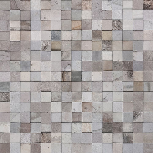 Plaquette de parement en basalte - VULCANO SQUARE  - BRAZILIAN STONES - d'intérieur / extérieure / à coller