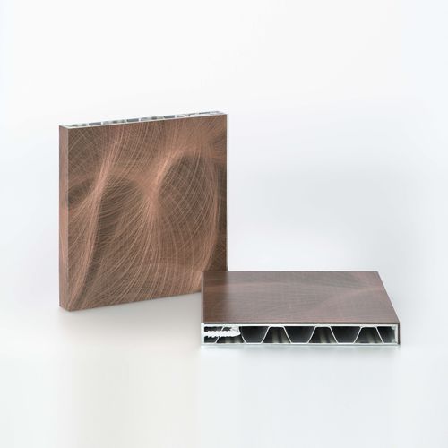 Panneau sandwich pour cloison - DOLUFLEX®  - Ercole Marelli Doluflex Srl - pour plafond / pour porte / 2 faces bois