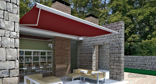 Couverture pour pergola avec protection solaire - COFRE 136 - Motorline Professional - en tissu / professionnelle