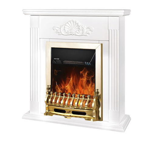 Cheminée électrique - Sorina & Galileo gold - Art Flame  - à encastrer / sur pied / simple face