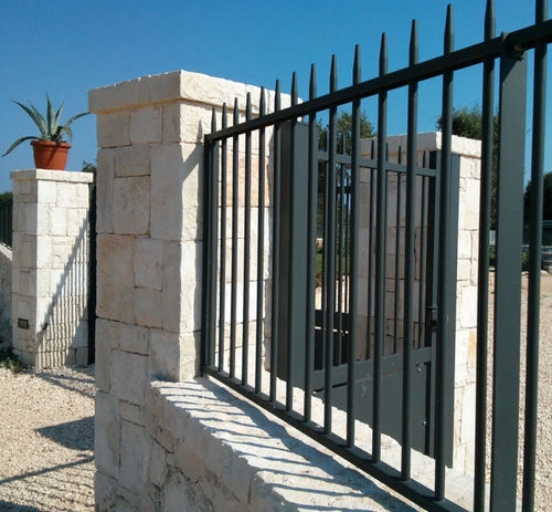 Clôture à panneaux - BIANCALANCIA - Emmegi spa - résidentielle / professionnelle / industrielle
