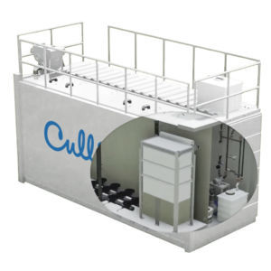 Micro station d'épuration d'eau - MEMBRANE BIOREACTOR - Culligan - des boues / en métal / mobile