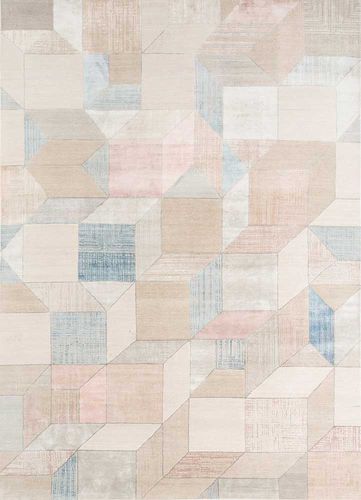Tapis contemporain - AAKAR  - Jaipur Rugs - géométrique / motif abstrait / en laine