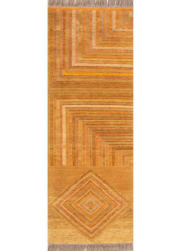 Tapis contemporain - GHAR KI DEEWAR - Jaipur Rugs - géométrique / en laine / en soie