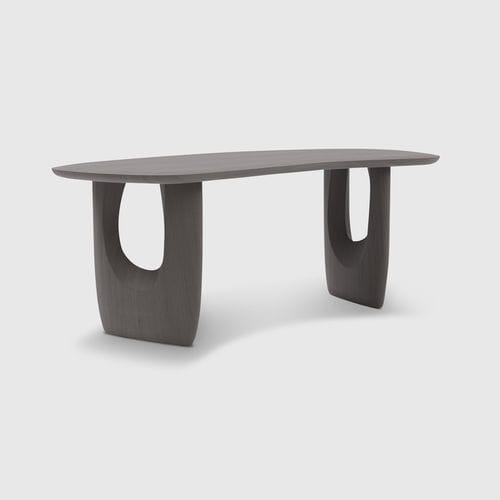 Bureau sur pied - Savignyplatz  - MAN OF PARTS - contemporain / en chêne / courbé