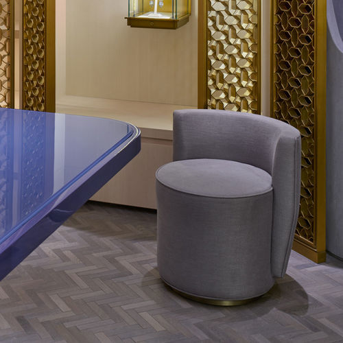 Chaise contemporaine - Bond Street - MAN OF PARTS - d'intérieur / en tissu / en cuir