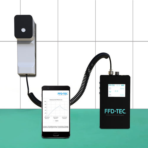 Détecteur de gaz - H2O2 500 - SHENZHEN FFD POWER TEC CO.,Ltd. - apparent / professionnel / alimenté par batterie