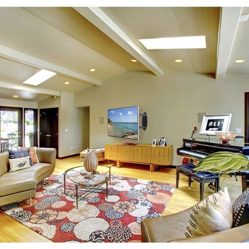 Support TV mural contemporain - SA752PU - Peerless-AV - pivotant / en métal / professionnel
