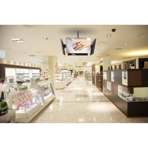 Support TV de plafond contemporain - DST975-4 - Peerless-AV - pivotant / en métal / professionnel