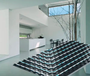 Chauffage au sol à eau chaude - TECTO  - Uponor - résidentiel / commercial / avec isolant acoustique