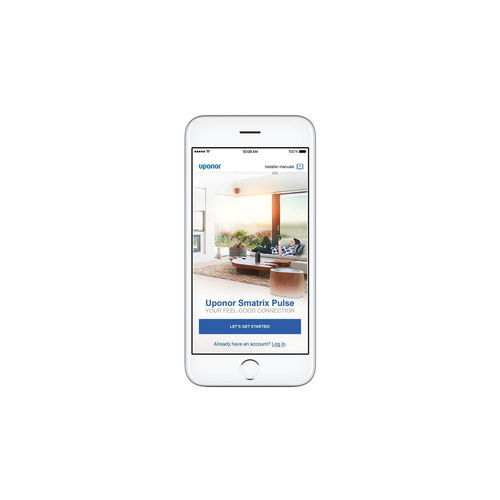 Application mobile de calcul thermique - SMATRIX PULSE  - Uponor - pour système de chauffage / pour smartphone