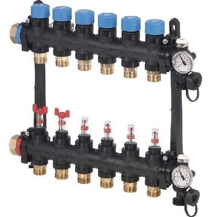 Raccord pour isolation de tuyau - VARIO M - Uponor - en plastique / à collecteur